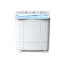 Fresh Diamond Top Load Half Automatic Washing Machine, With Dryer, 8 KG, White- FWT800PD