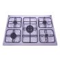 Unionaire Gas Cooker 5 Burners , Stainless Steel- C6090SSP2C255F-FS