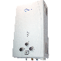 Long Life Gas Water Heater, 10 Liters, White - Heatpro 10