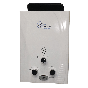 Long Life Gas Water Heater, 6 Liters, White - Heatpro 6C