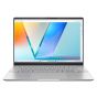 ASUS Vivobook S14 M5406UA-QD055W Laptop, AMD Ryzen 9 8945HS, 512GB M.2 NVMe PCIe 4.0 SSD, 16GB RAM, 14 Inch, WUXGA, 60Hz, AMD Radeon Graphics, Windows 11 - Cool Silver
