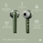 Urbanista URB-1035624 Paris True Wireless Earphones 20H Playtime Wireless Charging Case Olive Green
