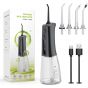Dasera Cordless Water Flosser Teeth Cleaner, 300ml, Black- Y209