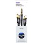 USAMS US-SJ556 3IN1 3.5mm+Type-C+Lightning to 3.5mm Audio Cable 1.2M