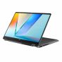 ASUS Vivobook 14 Flip TP3407SA-QL039W Laptop, Intel Ultra 7 256V, 512GB SSD, 16GB RAM, 14 Inch, WUXGA, OLED, 60Hz, Intel Arc Graphics, Windows 11 - Matte Grey with ASUS Pen 2.0 SA203H