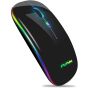 MMK Rechargeable Wireless Optical Mouse, Black - MMK05