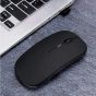 Pusokei Rechargeable Wireless Optical Mouse - Black
