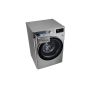 LG Vivace Front Load Automatic Washing Machine, 10.5 KG, Silver- F4V5RYP2T, with Condenser Dryer, 10.1Kg, Inverter, Platinum - RH10V9PV2W