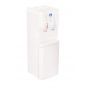 PH Electric Hot and Cold Water Dispenser with Refrigerator, 2 Taps - White