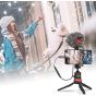 كابل USB AUX إلى USB فئة C بويا، 6 سم، اسود - BY-K4