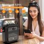 مكبر صوت بلوتوث جيه واي اكس، اسود - 66BT