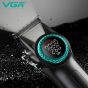 VGR Rechargeable Hair Clipper, Dry, Black- V-001