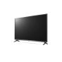 LG 50 Inch 4K UHD Smart LED TV with Built in Receiver - 50UQ75006LG, with ETI TV Wall Mount, 26-55 Inch - TX40