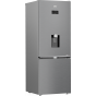 Beko No Frost Refrigerator, 561 Liters, Titanium Inox - B5RCNE565HXPE