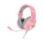Redragon Gaming Over Ear Wired Headphone with Microphone, Pink - H270