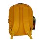 Gharibo Bags School Backpack With Pencil Case For Girls, Candy Pattern - Yellow