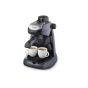 DeLonghi Espresso Coffe Maker, 500 ML, 800 Watts, Blue and Silver - EC7-1