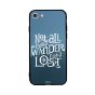 جراب ظهر بطبعة عبارة Not All Those Who Wander Are Lost لابل ايفون 7