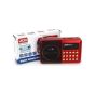 Joc Digital Mini FM Radio, Red - H011UR