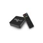 جهاز فك التشفير ام اكس كيو برو 4K، اسود - MXQ16GB