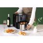 Swiss Pro Plus Digital Air Fryer, 5 Liters, 1450 Watt, Silver and Black - SP-AF1450.5