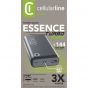 Cellularline Turbo Power Bank, 20000 mAh, 3 Ports - Black