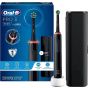 Oral-B Pro 3-3000 3D Rechargeable Toothbrush with Travel Bag - Black