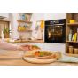 Gorenje Built In Electric Oven, with Grill, 60 CM, 77 Liters, Black - BOS6737E13BG
