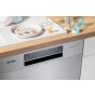 Gorenje Freestanding Dishwasher, 16 Persons, Metallic Grey - GS643D60X