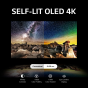 شاشة تلفزيون ال جي 65 بوصة سمارت OLED بدقة 4K UHD بريموت ماجيك -OLED65A36LA