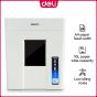 Deli Paper Shredder, 5 Sheets, Grey- 9927
