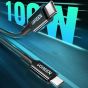 كابل USB-C يو جرين، 2 متر- اسود