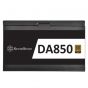 SilverStone Power Supply Gold for PC, 850 Watt, Black - DA850
