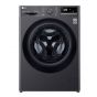 LG Vivace Front Load Inverter Washing Machine, 10KG, Black - F4Y3RYGYJV