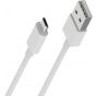 Keendex Micro USB Cable, 10 cm, White - KX 2518