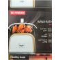 Fresh Air Fryer, 7 Liters, 1800W, White and Gold - 500017864