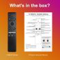 OMAIC Voice Remote Control for Samsung TVs - Black