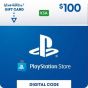 كارت ديجيتال PSN  سوني بلايستيشن 100 دولار - السعودية