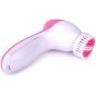 Portable Facial Skin Care and Massager - White and Pink
