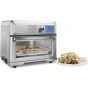 Cuisinart Digital Air Fryer 0.6 Cubic Feet, 1800 Watt, Silver- TOA-65