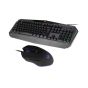 Meetion Wired Gaming Keyboard and Mouse Combo, Black - C510