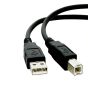 Wedgy USB 2.0 to Printer Port Cable, 1 Meter - Black