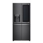 LG No Frost Refrigerator with Inverter Motor, 426 Liters, Black - GC-X22FTQKL