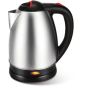 Flamngo Electric Water Kettle, 1.8 Liters, 1500 Watt, Black and Silver - FM-4000