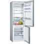 Bosch Series 6 No Frost Refrigerator, 435 Litres, Black - KGN49LB30U with Bosch Compact Power Meat Grinder, 1800 Watt, Black and White - MFW3850B