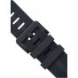 Silicone Strap for Smart Watches, 42mm to 45mm - Black