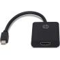 HP Mini DisplayPort to HDMI Black