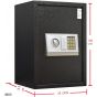 Safety Tech Electronic Safe Box, Black - ‎GN 50EA