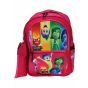 Gharibo Bags School Backpack With Pencil Case For Girls, Inside Out Pattern - Pink