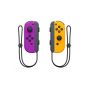 Nintendo Wireless Joy Con Controllers- Neon Purple and Neon Orange